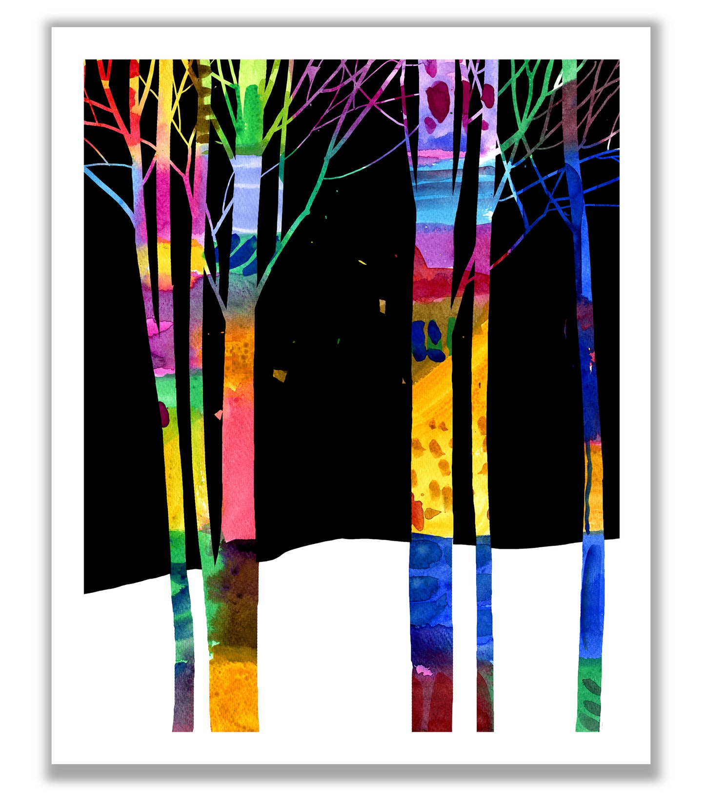 Winter Trees Series 12