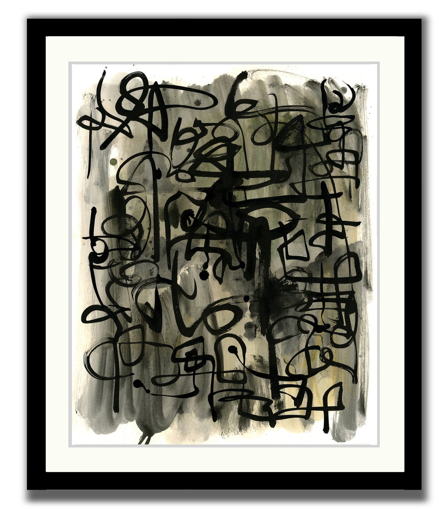 Scribble on Grey