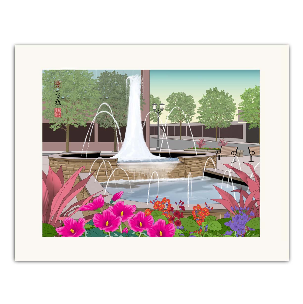Elmhurst Fountain
