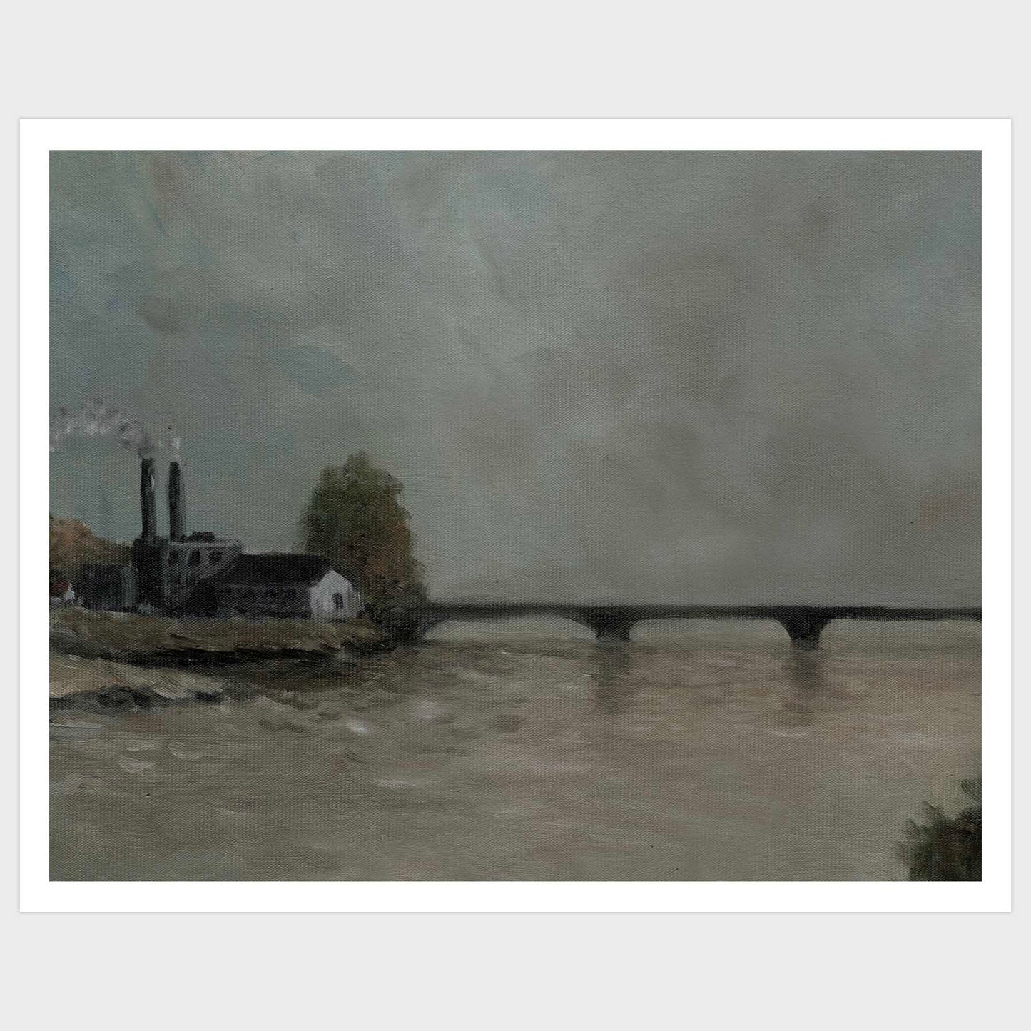 Old Factory. Art for sale.