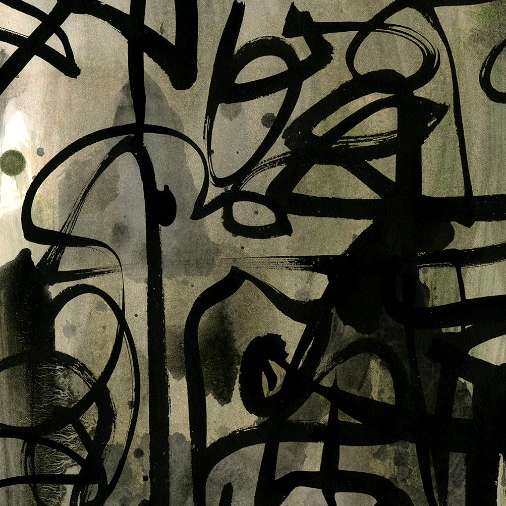 Scribble on Grey