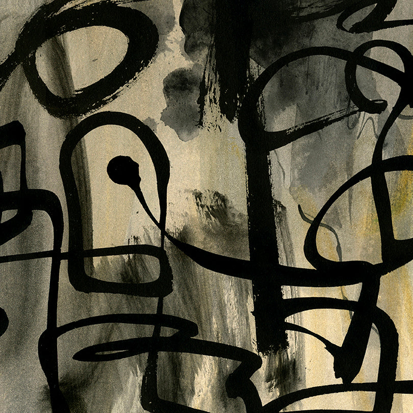 Scribble on Grey