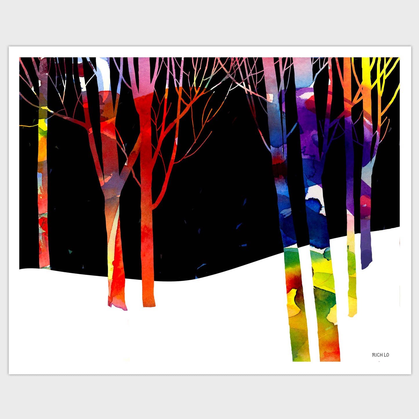 Winter Trees Series 8