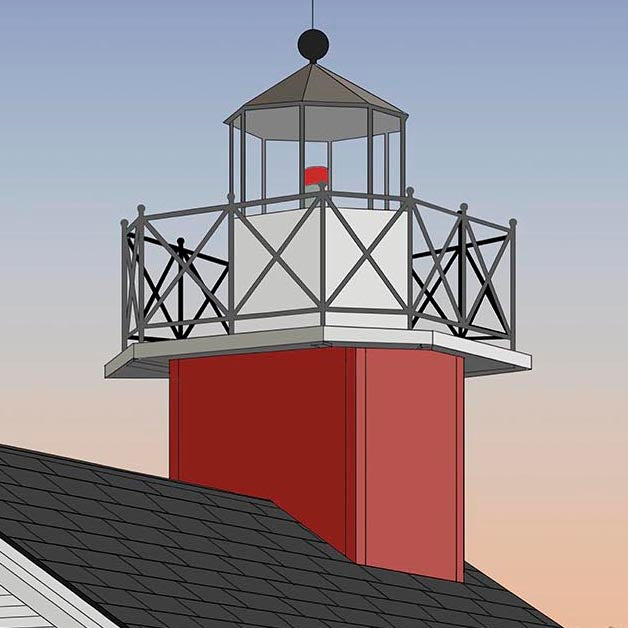 Kalamazoo Replica Lighthouse