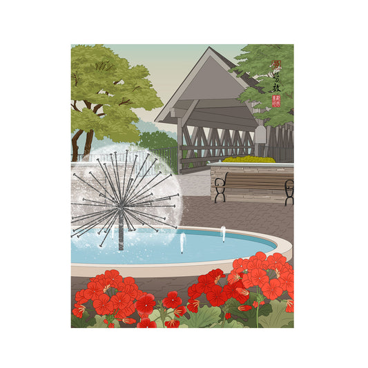 Naperville Dandelion Fountain