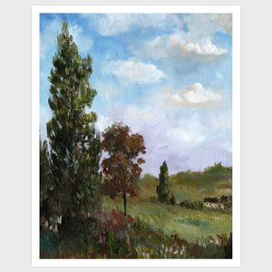 Open image in slideshow, Distant Farm
