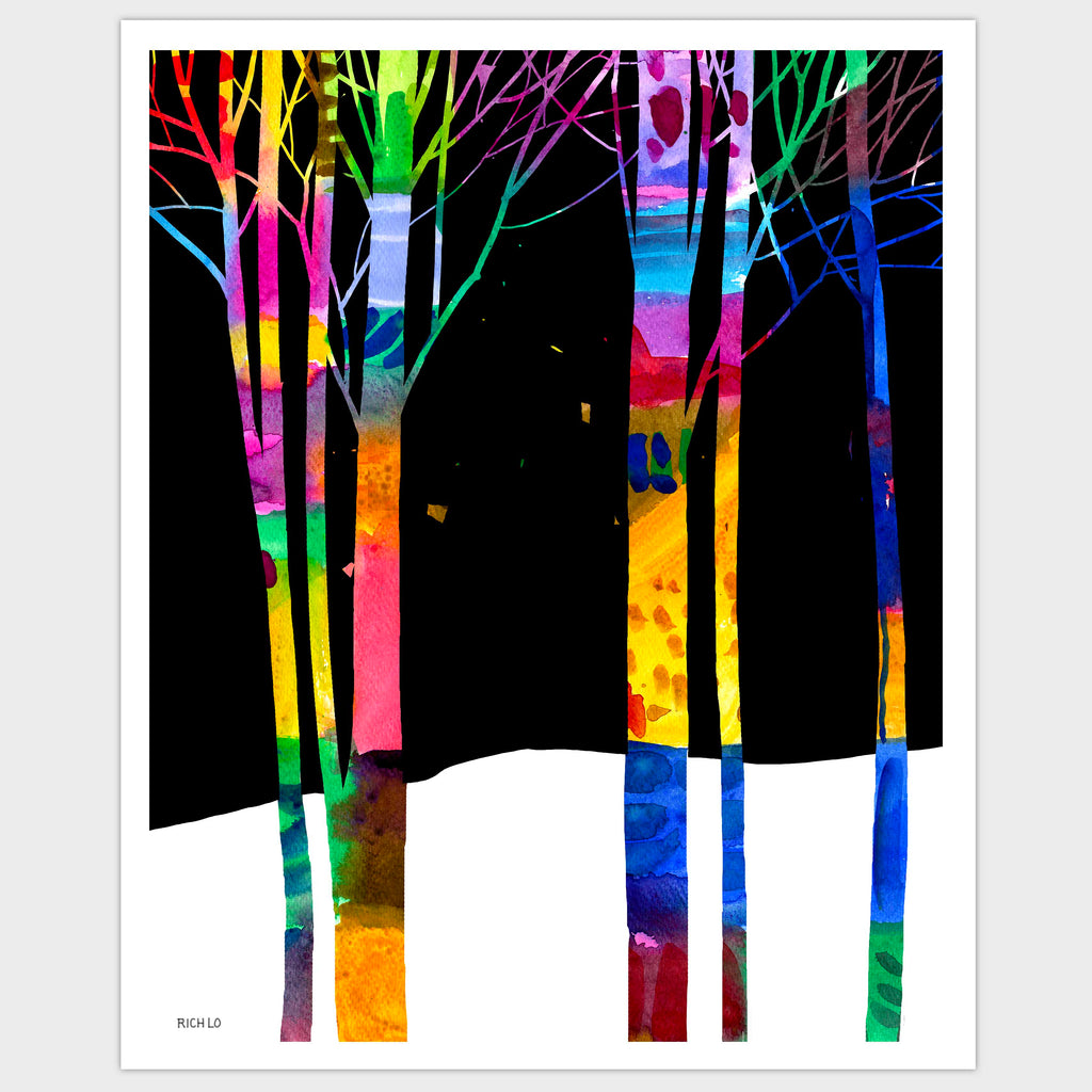 Winter Trees Series 6