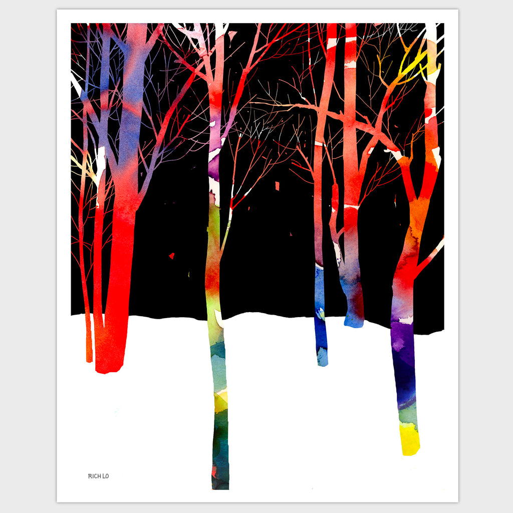 Winter Trees Series 3