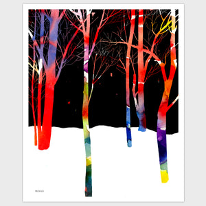 Open image in slideshow, Winter Trees Series 3
