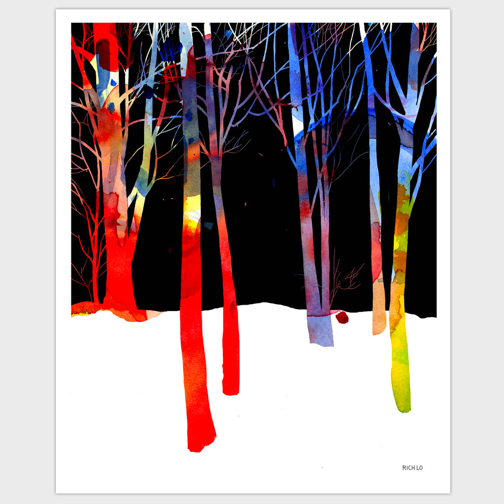 Winter Trees Series 4