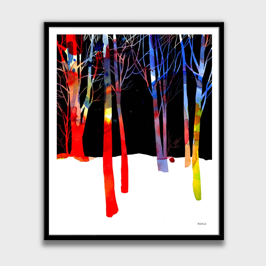 Winter Trees Series 4